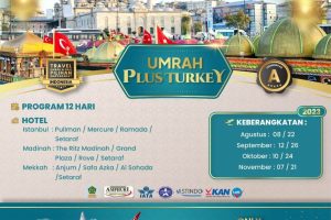paket Umroh plus Turki 2023
