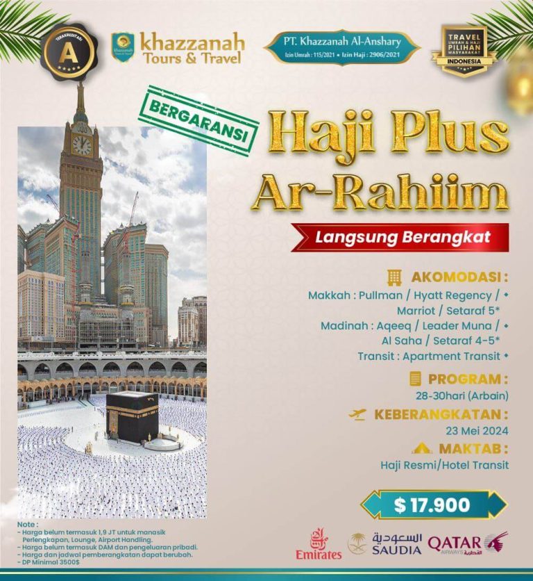 Haji Plus Langsung Berangkat 2024